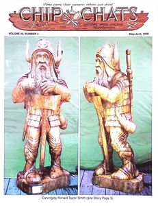 Chip Chats Magazine National Wood Carvers Association May June 1998 - Picture 1 of 2