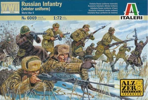 Infantería rusa Italeri 1/72 (20 mm) Segunda Guerra Mundial (equipo de invierno) - Imagen 1 de 1