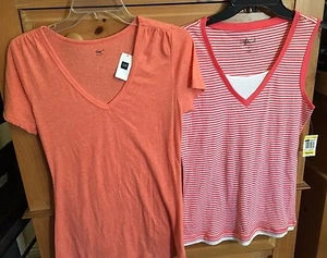 New Women's Tops Blouse Gap Polyester Blend & Style & Co 100% Cotton Medium M - Picture 1 of 10