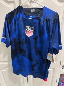 Camiseta de fútbol para hombre Nike Dri-FIT mediana USMNT 2022/23 Stadium Away - Imagen 1 de 9
