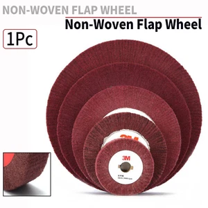 100-300mm Nylon Fiber Flap Polishing Wheel Pad Abrasive Buffer For Angle Grinder - Picture 1 of 12