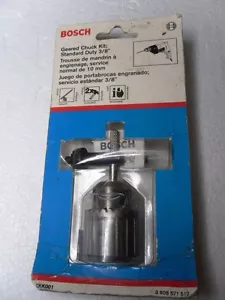 Originale Bosch CKK001 Kit Chuck Ingranaggi Uso Standard 3/8 con 3/8 - 24 filettature - Foto 1 di 2