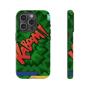 Phone Case, iPhone 16, Samsung Galaxy S24, S25, Green Kaboom Rookie - Picture 1 of 255