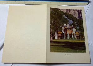 YOSEMITE Camp Curry MENU Jul 29 1942 4.25x6.25" The Ahwahnee - Picture 1 of 2