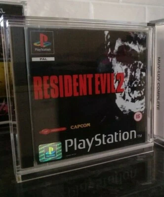 Brand New Playstation 1/PS1 Game Box Protector Display Top Quality Acrylic - Image 1 of 4