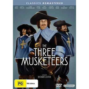 The Three Musketeers Classics Remastered (DVD, 1973) NEW - Picture 1 of 1