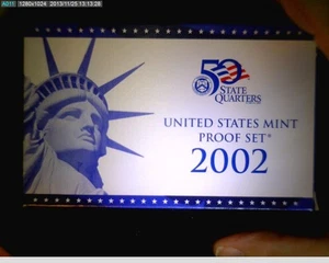 2002-S Proof Set  10 pc clad Set - Picture 1 of 5