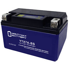 Mighty Max YTX7A-BS Lithium Battery compatible with Kawasaki KLX230, ABS 21-22