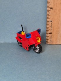 LEGO City Fire #60000 - Red Motorcycle - Scratches - Part 52035c02