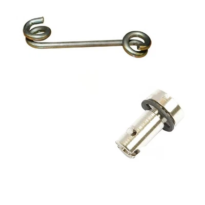 Un juego de tornillos de retención de puerta de rejilla delantera con clip para modelos MF 71127 Foto 1 de 4