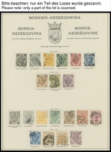 BOSNIEN UND HERZEGOWINA meist gestempelte Slg. Bosnien und Herzegowina - Picture 1 of 4