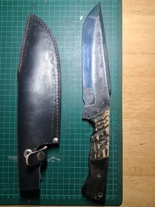hand forged knife, 36cm, Bowie, Hunting, Survival - Picture 1 of 5