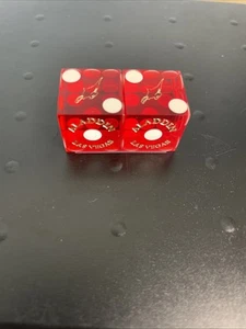 ALADDIN LAS VEGAS NEVADA CASINO DICE Official USED Craps Matching Numbers 283 - Picture 1 of 6