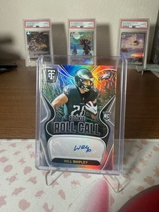 2024 Panini Totalmente Certificato Will Shipley Auto CAMO /25 - Foto 1 di 2