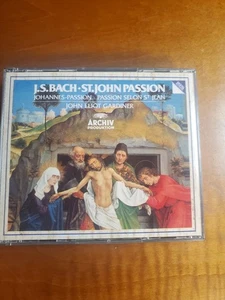 J.S. Bach CD St. John Passion 245 John Eliot Gardiner Archiv Germany 1986 (2 CD - Picture 1 of 4