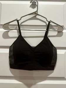 DANSKIN Intimates Bra Bralette - XL - Black - Removable Pads - Wireless - Picture 1 of 6