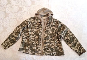 Loralette by Avenue  Sz.3x Plus Camouflage Jacket, Hoodie Hiking, Camping - Picture 1 of 8