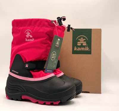 Kamik WATERBUG5 Niños NUEVAS Botas Rojo EE. UU. Talla 4 Foto 1 de 4