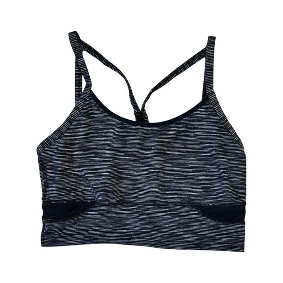 Sujetador deportivo Athleta Barre Up Bralette Longline pequeño negro Pilates yoga gimnasio Foto 1 de 4