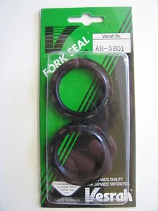 Kawasaki KZ1000 ZX750F ZX600 Fork seals VESRAH AR-3801 - Picture 1 of 1