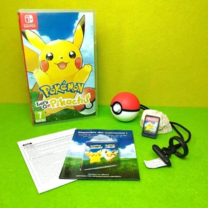 Pokémon Let's Go Pikachu per Nintendo Switch + Pokeball Plus PAL ITA Multilingua - Foto 1 di 14