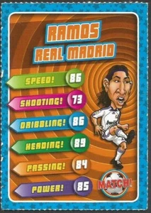 MATCH!WORLD MEGASTARS!-REAL MADRID-RAMOS - Imagen 1 de 1