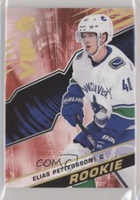 2018-19 SPx VIP SPx Red Rookies Tier B Elias Pettersson #VIP-EP Rookie RC