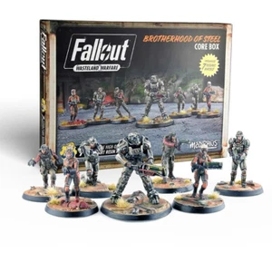 Fallout: Wasteland Warfare Brotherhood of Steel Core Box Juego Miniaturas - Nuevo - Imagen 1 de 1