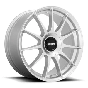 19x8.5 +45 Rotiform DTM R170 5x108,5x114.3 Silver Wheels (Set of 4) - Picture 1 of 3