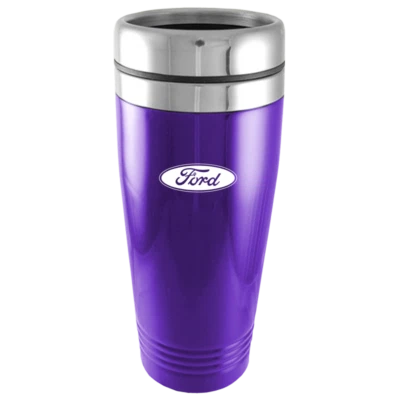 Ford FORD Logo 16oz Stainless Steel Tumbler Travel Mug Official Licensed Foto 1 de 4