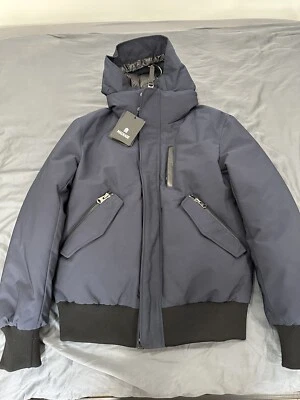BRAND NEW Mackage Men’s Bomber Down Jacket. Priced To Sell. - Image 1 of 4