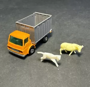 MATCHBOX Superfast Series Dodge Cattle Truck N37 1/64 Vintage Diecast Model Car - Imagen 1 de 6