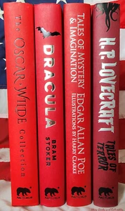 NEW Halloween HARDCOVER SET Dracula Stoker Lovecraft Poe Wilde Picture of Dorian - Picture 1 of 7