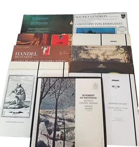 Classical Vinyl Record LP Lot 11 Imports Beethoven Vivaldi Handel Bach Delius - Picture 1 of 24