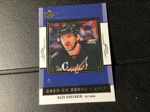 Alex Ovechkin HR-14 2023-24 Upper Deck Star Series 1 Honor Roll Capitals