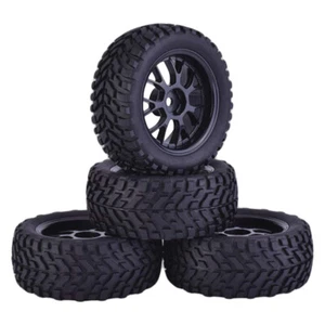 4x 75mm Rubber Rally Climbing Car Offroad-Felgenreifen Für HSP 1:10 RC Car - Bild 1 von 8