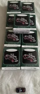9 Hallmark Keepsake Mini 1937 Steelcraft Auburn Kiddie Car 1st Edition Ornaments - Picture 1 of 6
