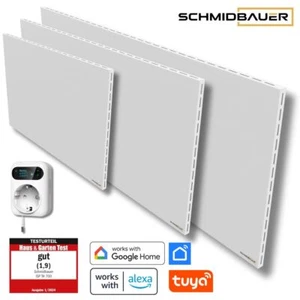 SCHMIDBAUER® Infrarotheizung Hybrid Thermostat Elektroheizung Heizkörper Heizung - Bild 1 von 43