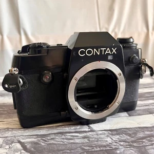 Contax 137 MD Quartz Camera Body Only Working! From Japan - Picture 1 of 15