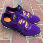 Asics Gel Fit Nova Cross Training Shoes Purple Onyx Nectarine Size 10 Sneakers