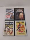 4 DVDS: The Lady Eve/ Boom Town/ Lady Of Burlesque/ Primrose Path