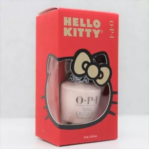 OPI Nail Lacquer With Red Gift Box Hello Kitty NLH82 LET'S BE FRIENDS! - NL H82 - Picture 1 of 2