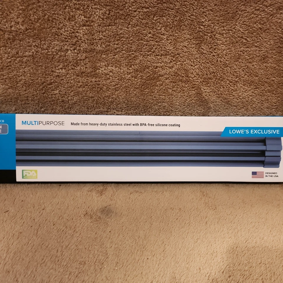 Kraus KRM-10CB Over-Sink Roll-Up Dish Drying Rack 20.5" Cyan Blue