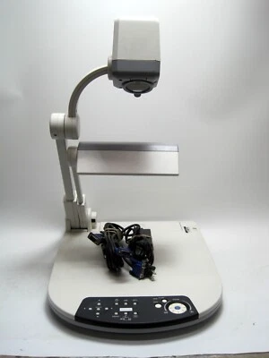 Cámara proyectora de documentos digitales Elmo P10 con adaptador de corriente y cables Foto 1 de 4