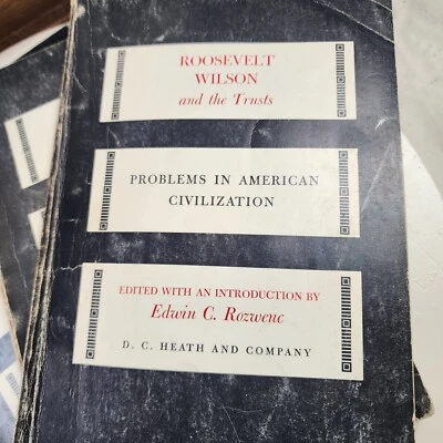 Lot 4 Problems in American Civilization 50s Roosevelt New Deal Yalta Revolution - Image 1 of 4