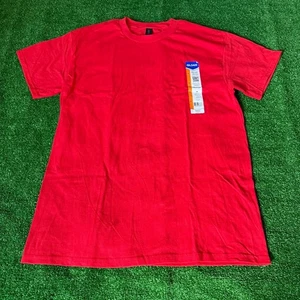 Gildan Kurzarm T-Shirt Rundhals Heavy Cotton Basic knallrot Gr. M NEU - Bild 1 von 13