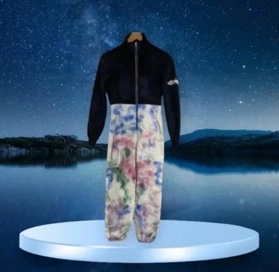 Traje de nieve reciclado vintage para mujer de una pieza Italia 40-US pequeño graffiti grunge Foto 1 de 4