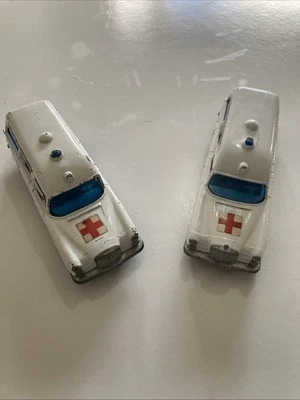 AMBULANCIA MATCHBOX SPEED KINGS K-26 & SUPER KINGS K-63 MERCEDES BENZ, ver fotos Foto 1 de 4