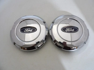 Par de tapas centrales de rueda OEM FORD F150 2004 2005 2006 2007-2008 4L34-1A096-AC Foto 1 de 4