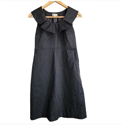 Vestido para mujer S Merona retro glamuroso payaso negro cuello con volantes a lunares Foto 1 de 4